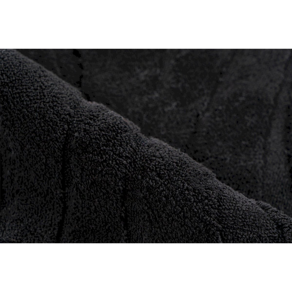 Tapis de bain antidérapant noir profond uni, ARTE ESPINA