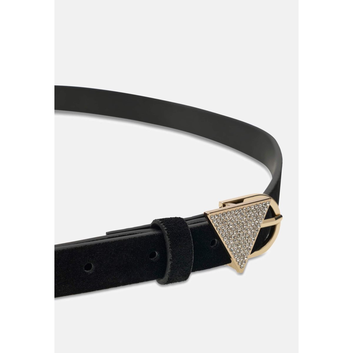 Ceinture Avec Logo Triangle noir, GUESS