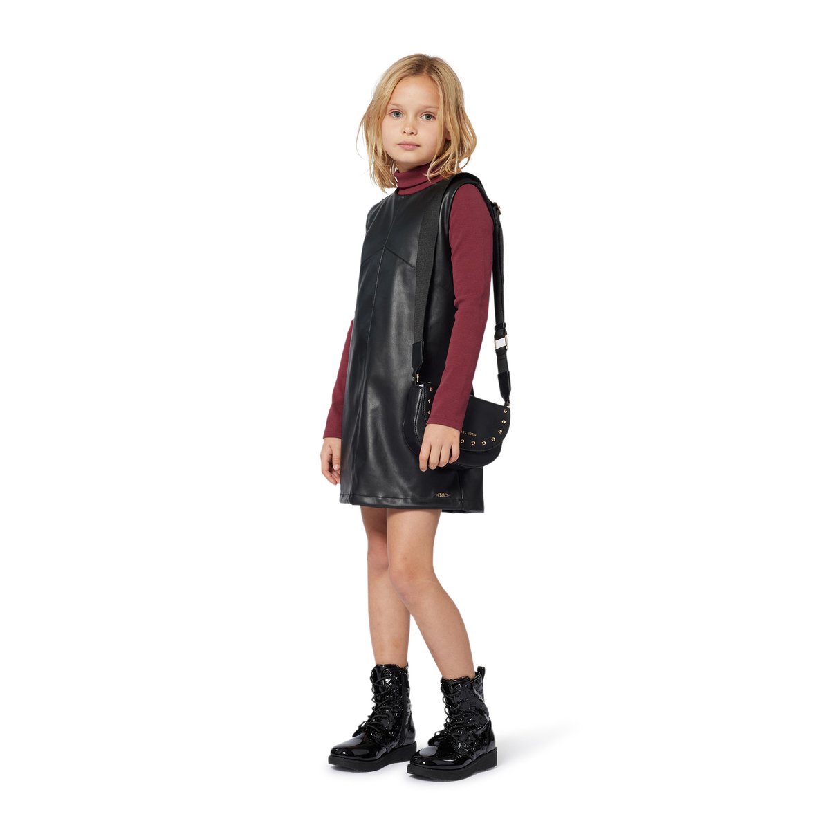 T-shirt manches longue col montant garnet, MICHAEL KORS