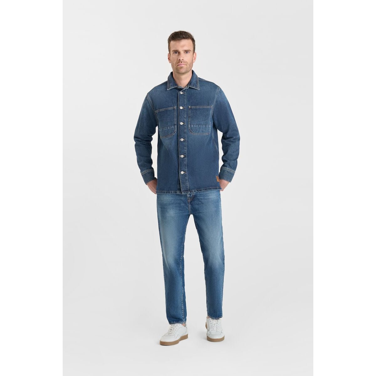 Chemise en jeans HISA blue, LE TEMPS DES CERISES