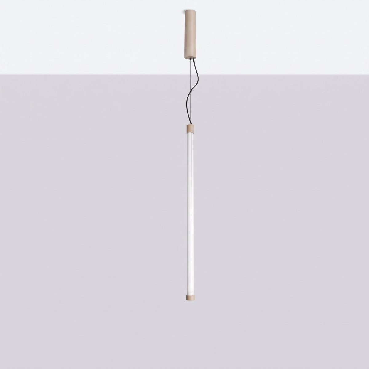 Suspension Acier Taupe LED 1 Trang taupe, EDEN
