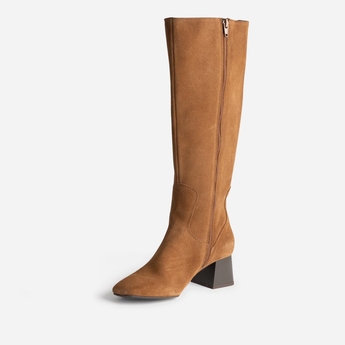 Botte À Talon en cuir TOLEABA cognac, ERAM