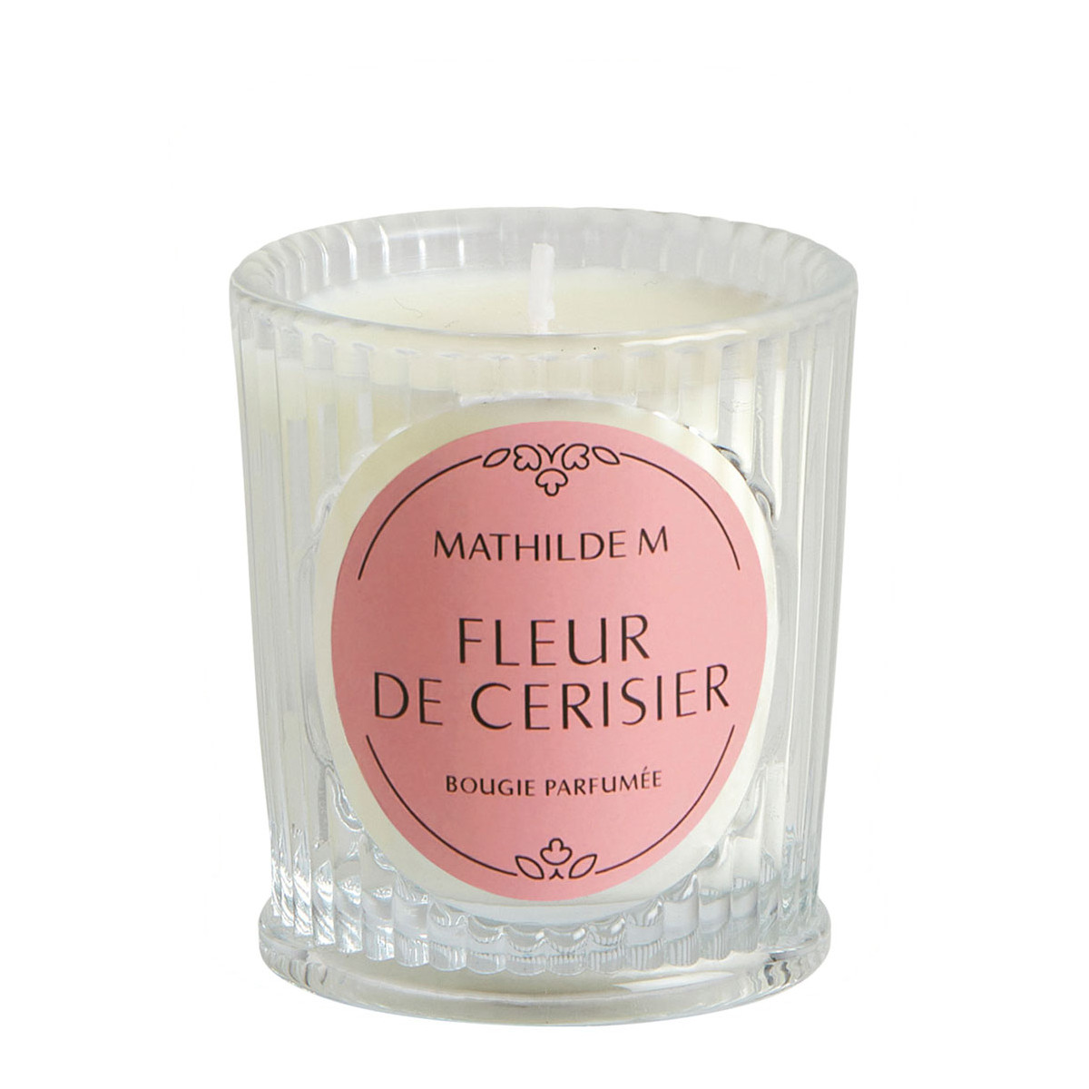 Bougie parfumée Les Intemporelles - FLEUR DE CERISIER transparent, MATHILDE M