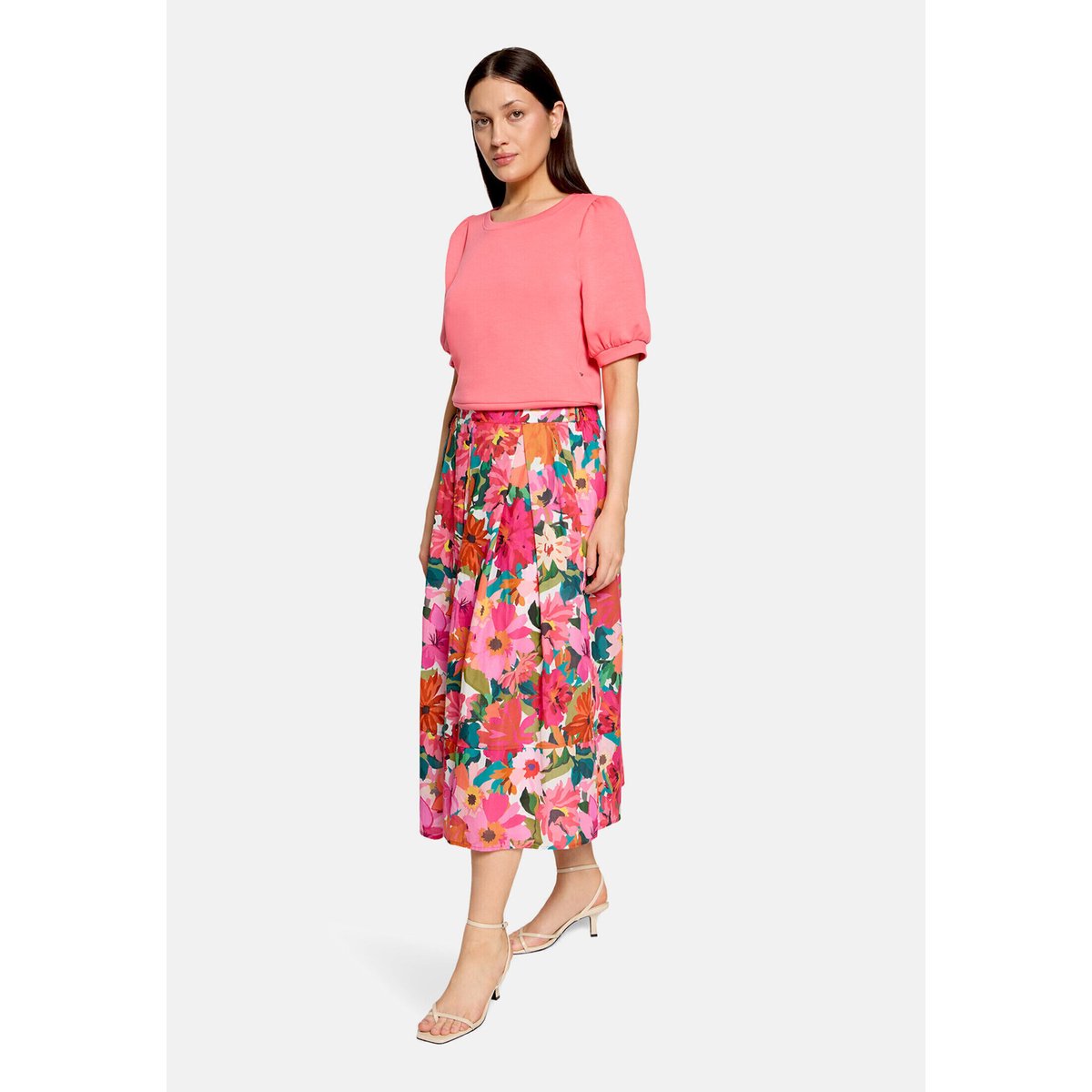 Jupe sportive à élastique yellow/pink, VERA MONT
