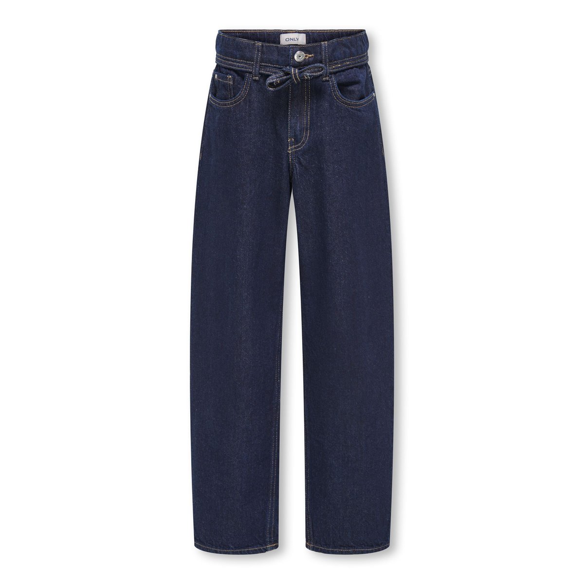 Jean Coupe Droite dark blue denim 1, KIDS ONLY
