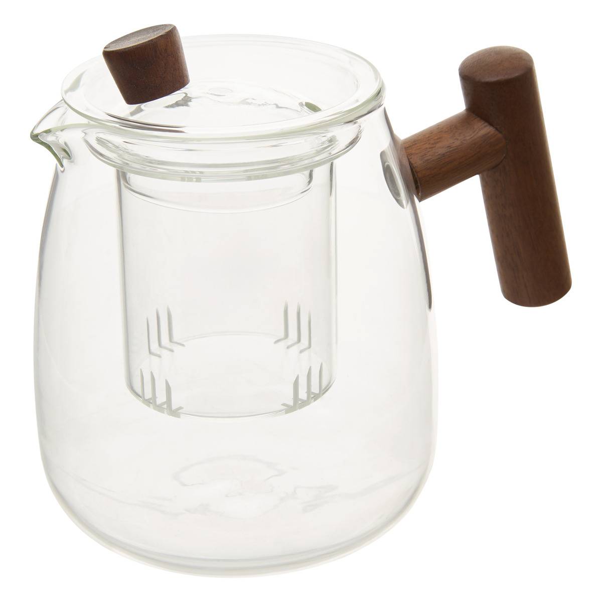 Théière en verre borosilicate KAMA transparent, ATMOSPHERA
