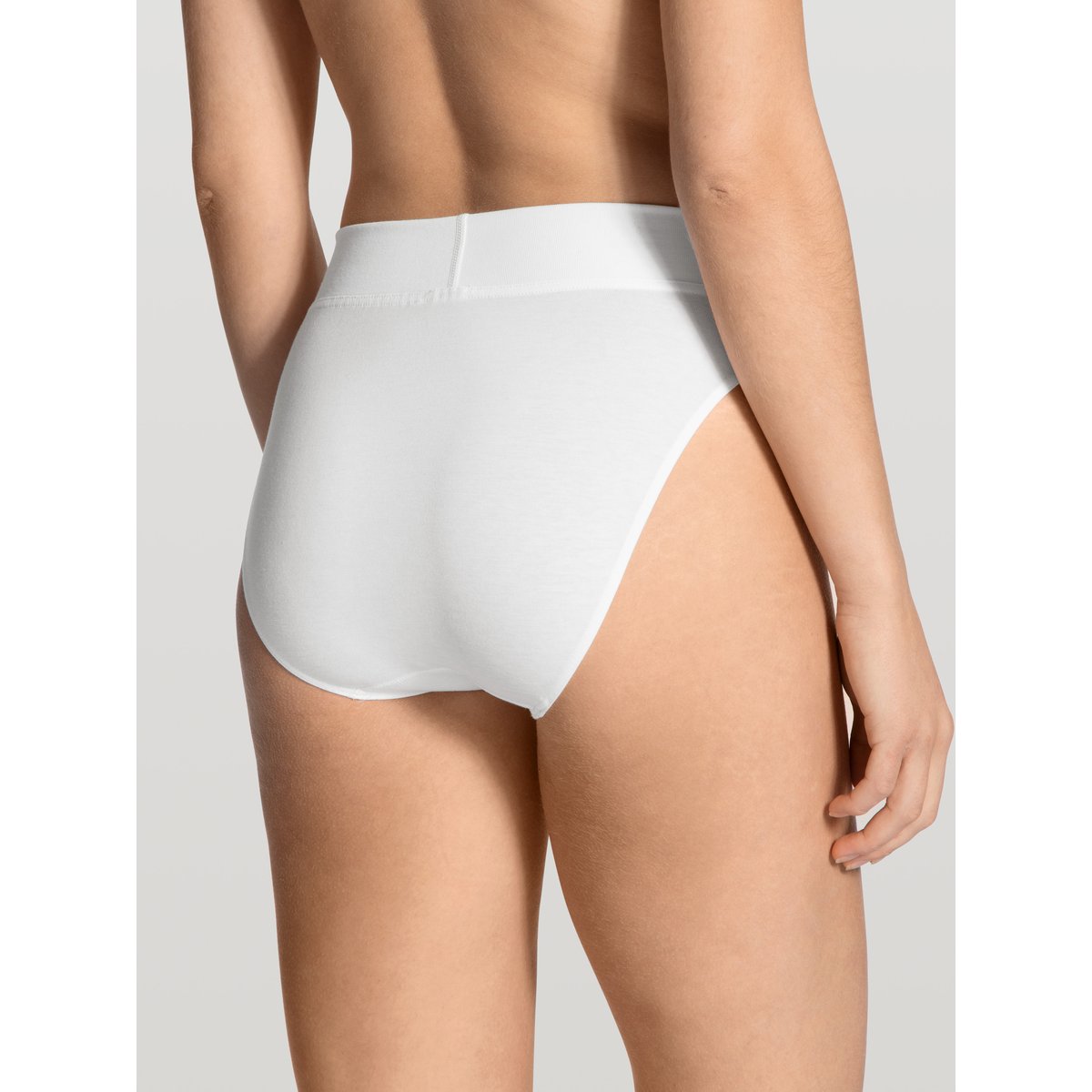Culotte Coton ELASTIC blanc, CALIDA