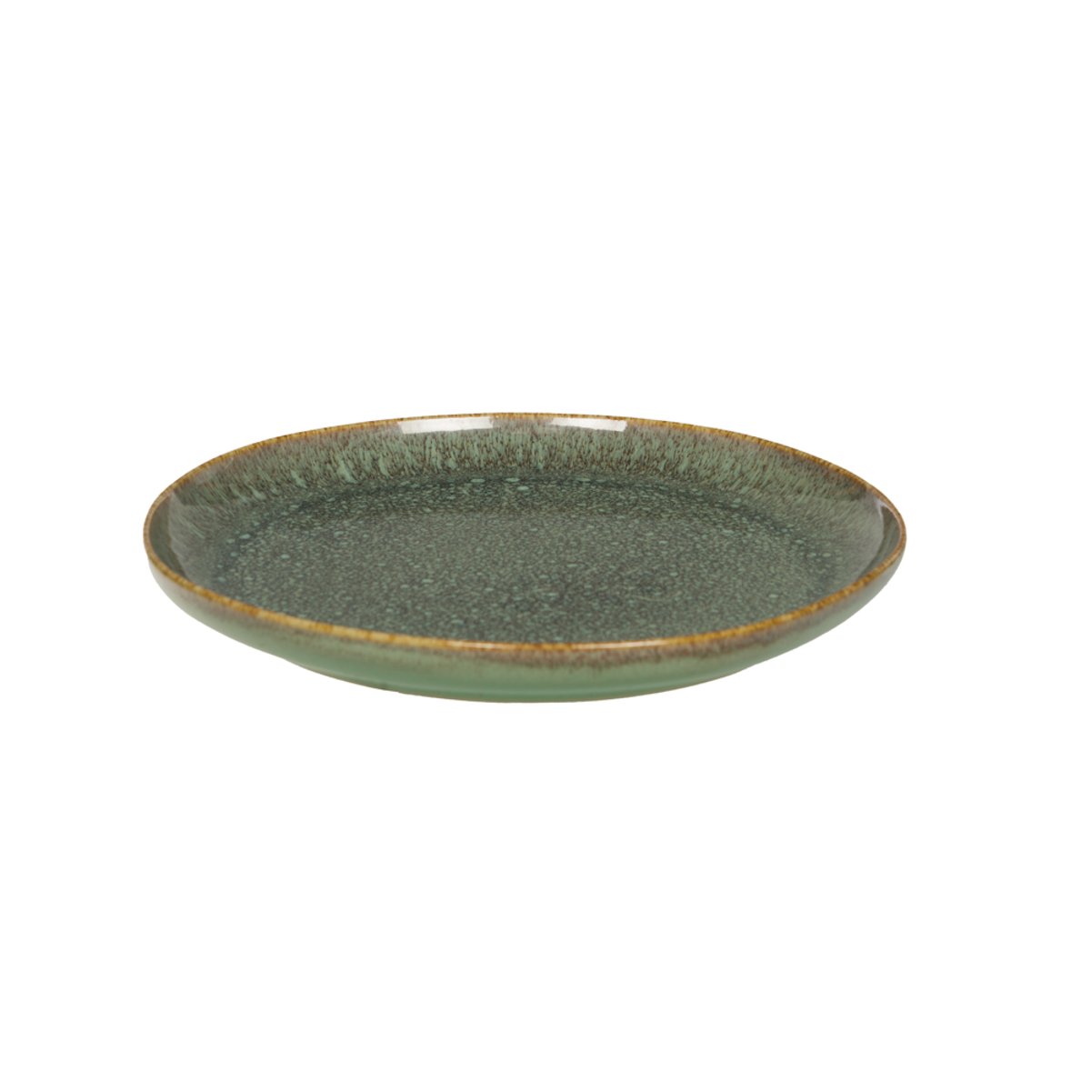 Assiette à dessert Silva 21 cm (lot de 6) - SILVA vert, TABLE PASSION