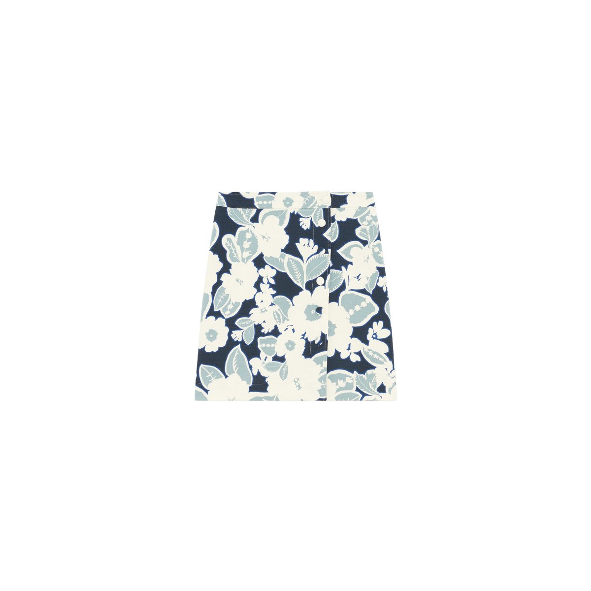 Jupe courte droite JOKAN bleu clair, CAROLL