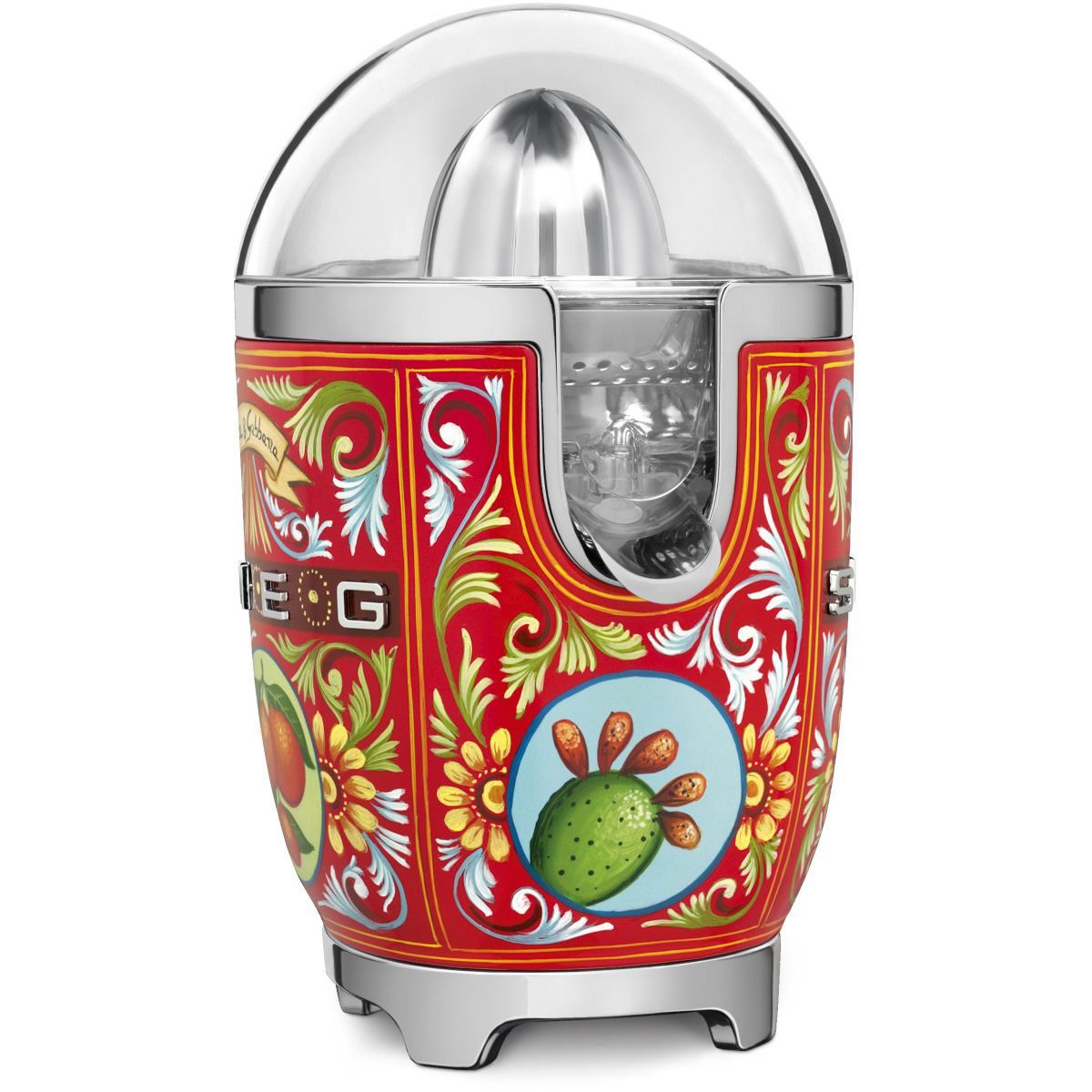 Presse-agrumes électrique CJF01 décoré / spécial brillant, SMEG