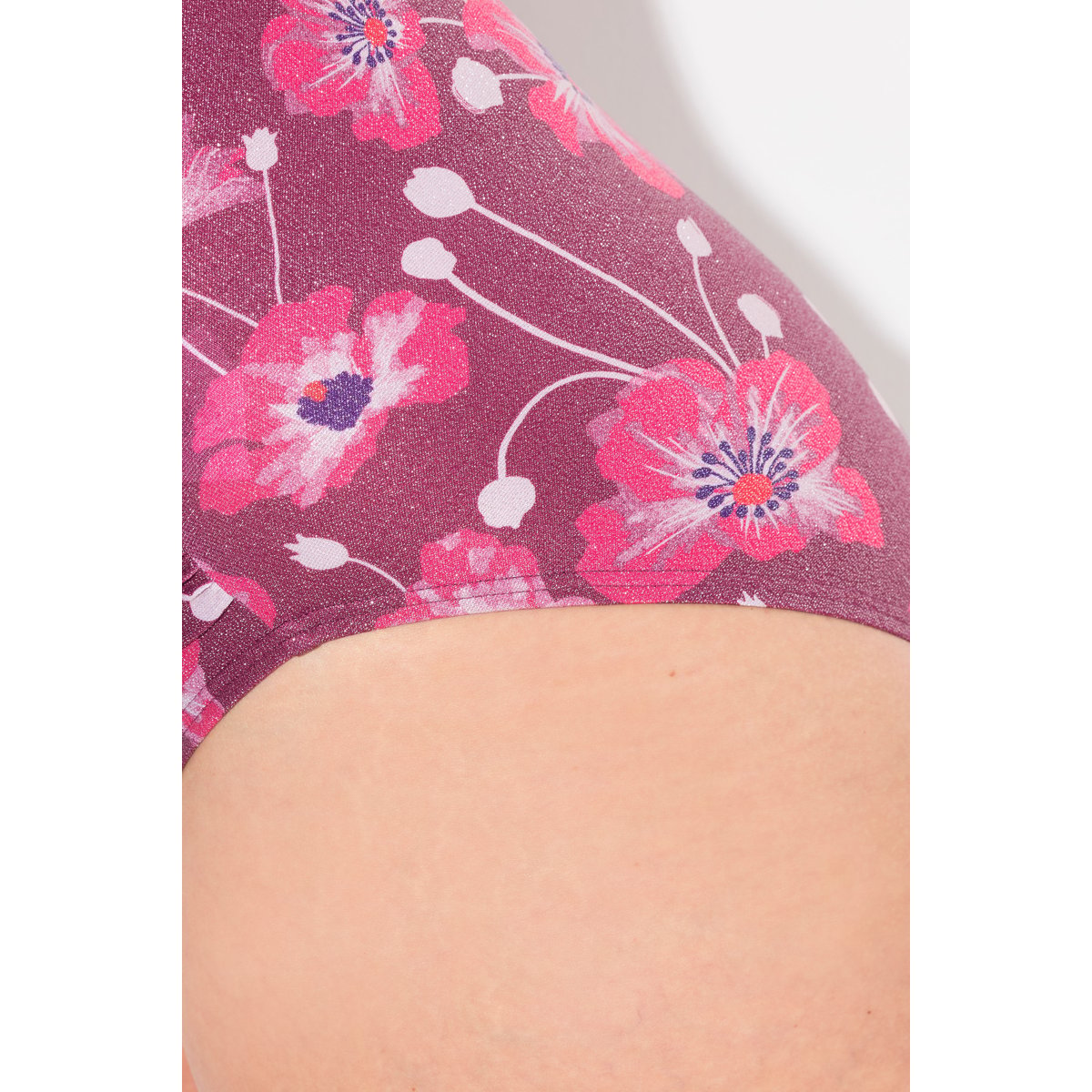 Maillot de bain à bonnets souples violet, ULLA POPKEN