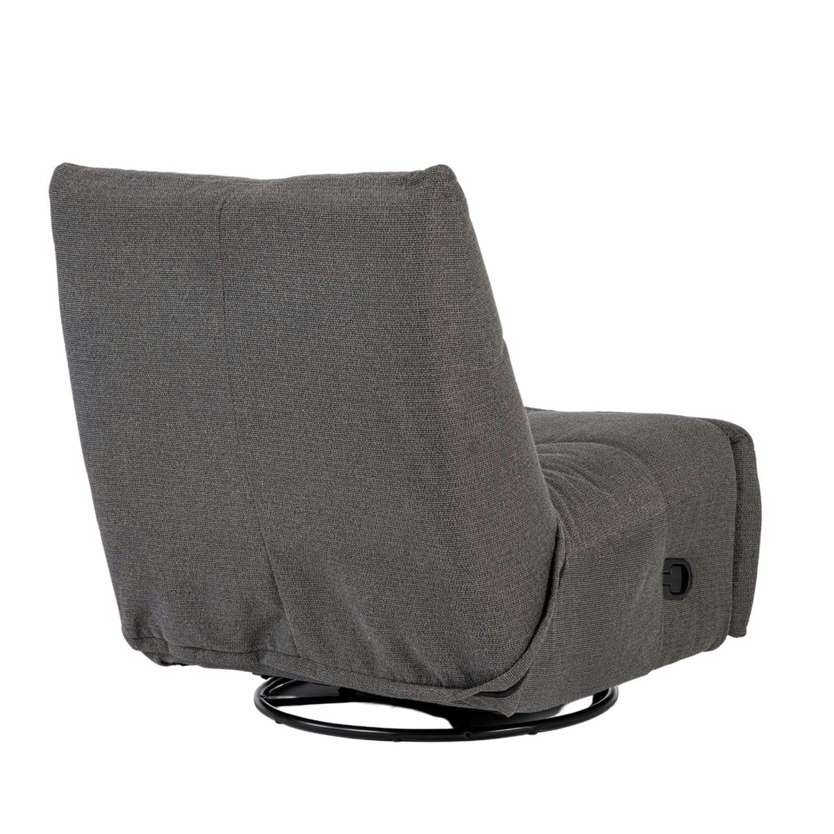 Fauteuil relax inclinable BELORA gris foncé, PIER IMPORT