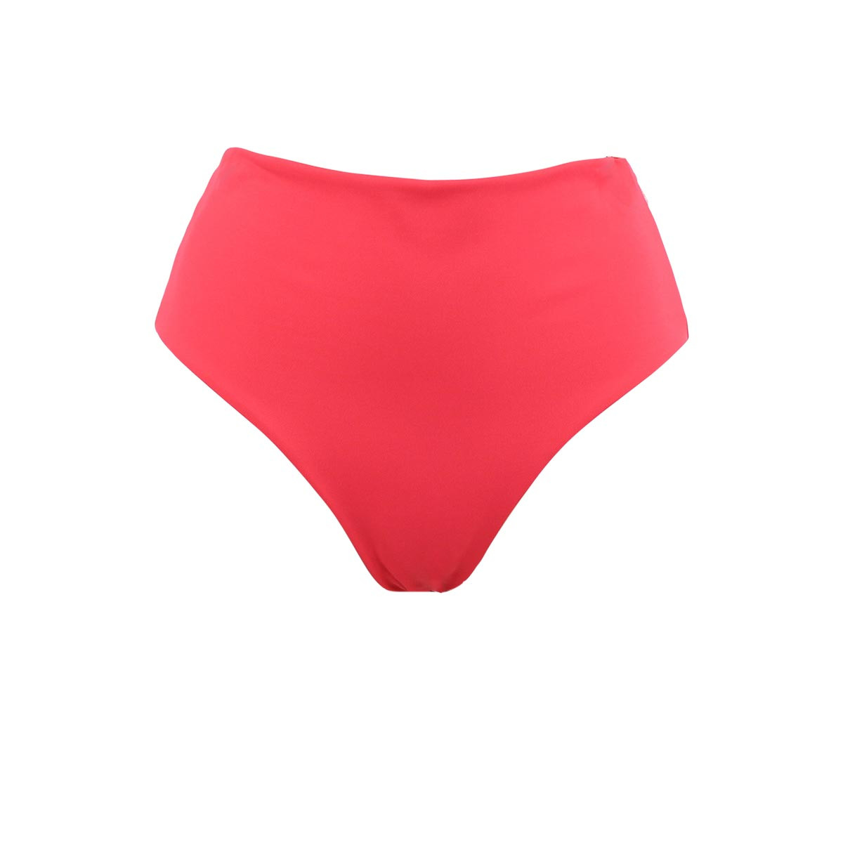 Bas de maillot  culotte haute TULUM rouge, LAURA BY JANINE ROBIN