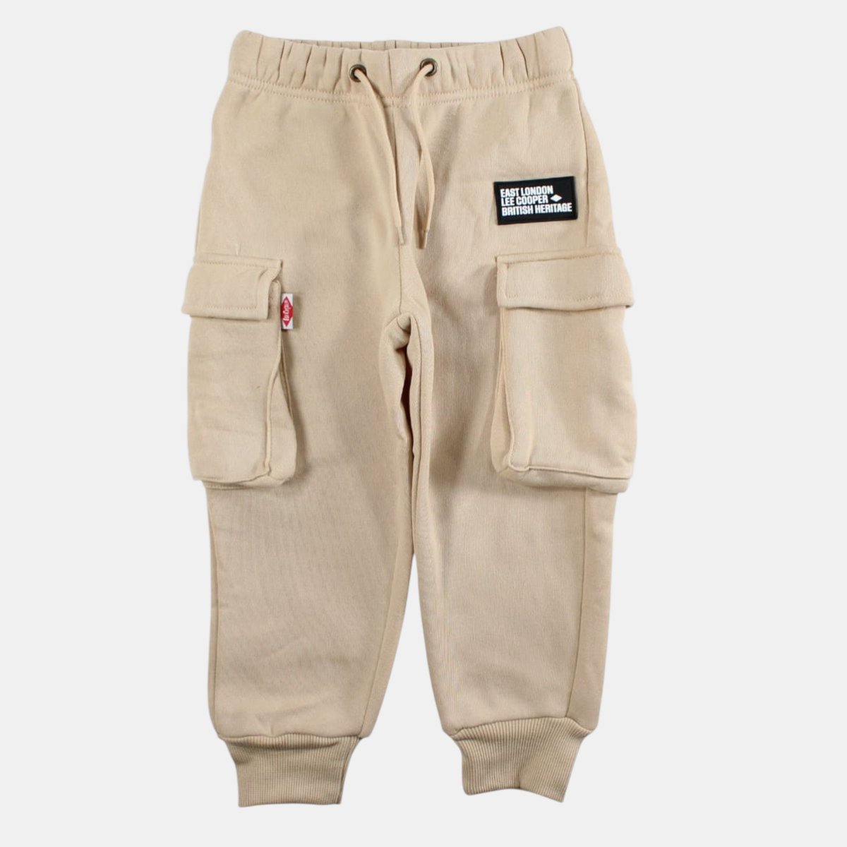 Pantalon de jogging cargo à cordon, coupe décontractée UTILITY beige, LEE COOPER