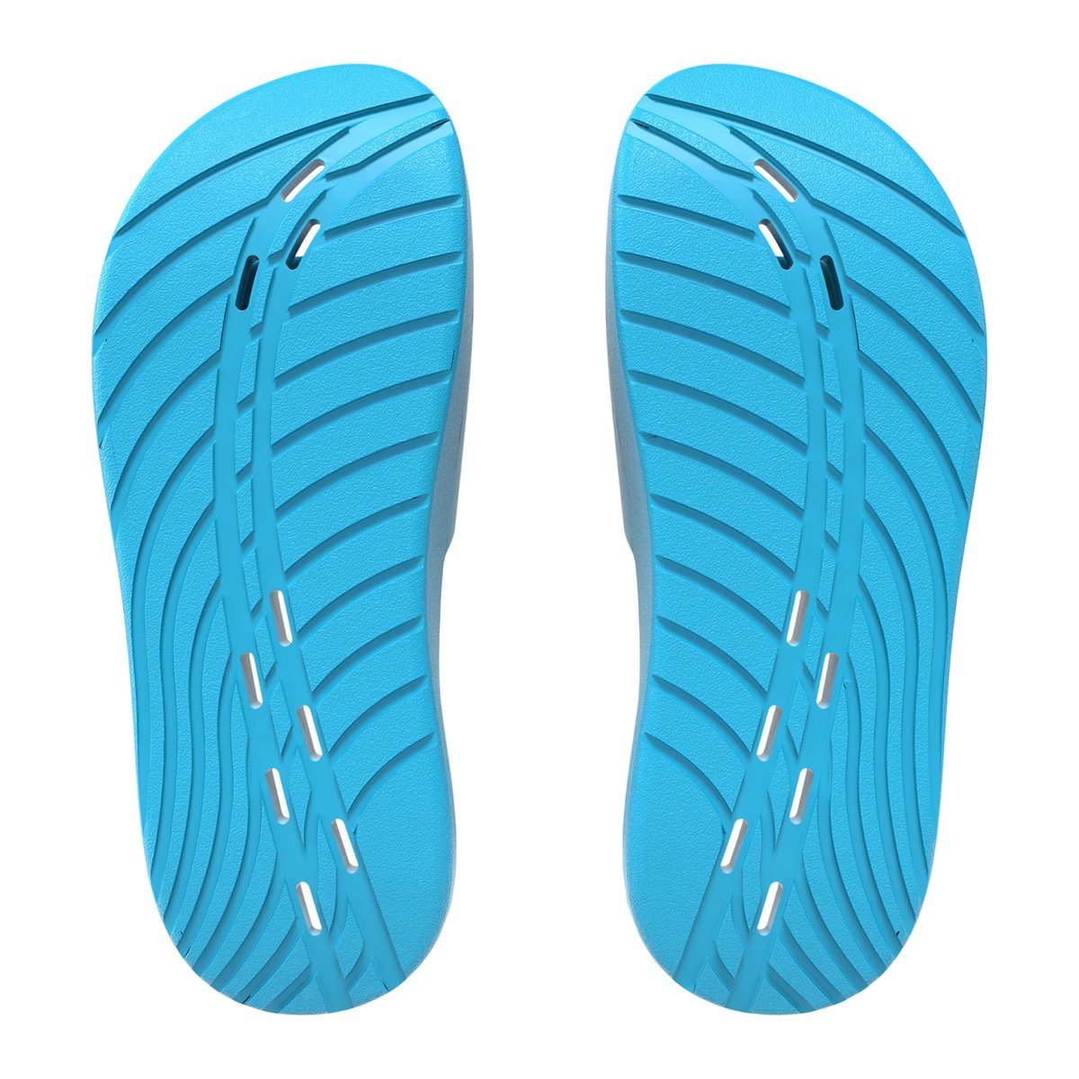 Claquettes motif/style logo bleu, SPEEDO