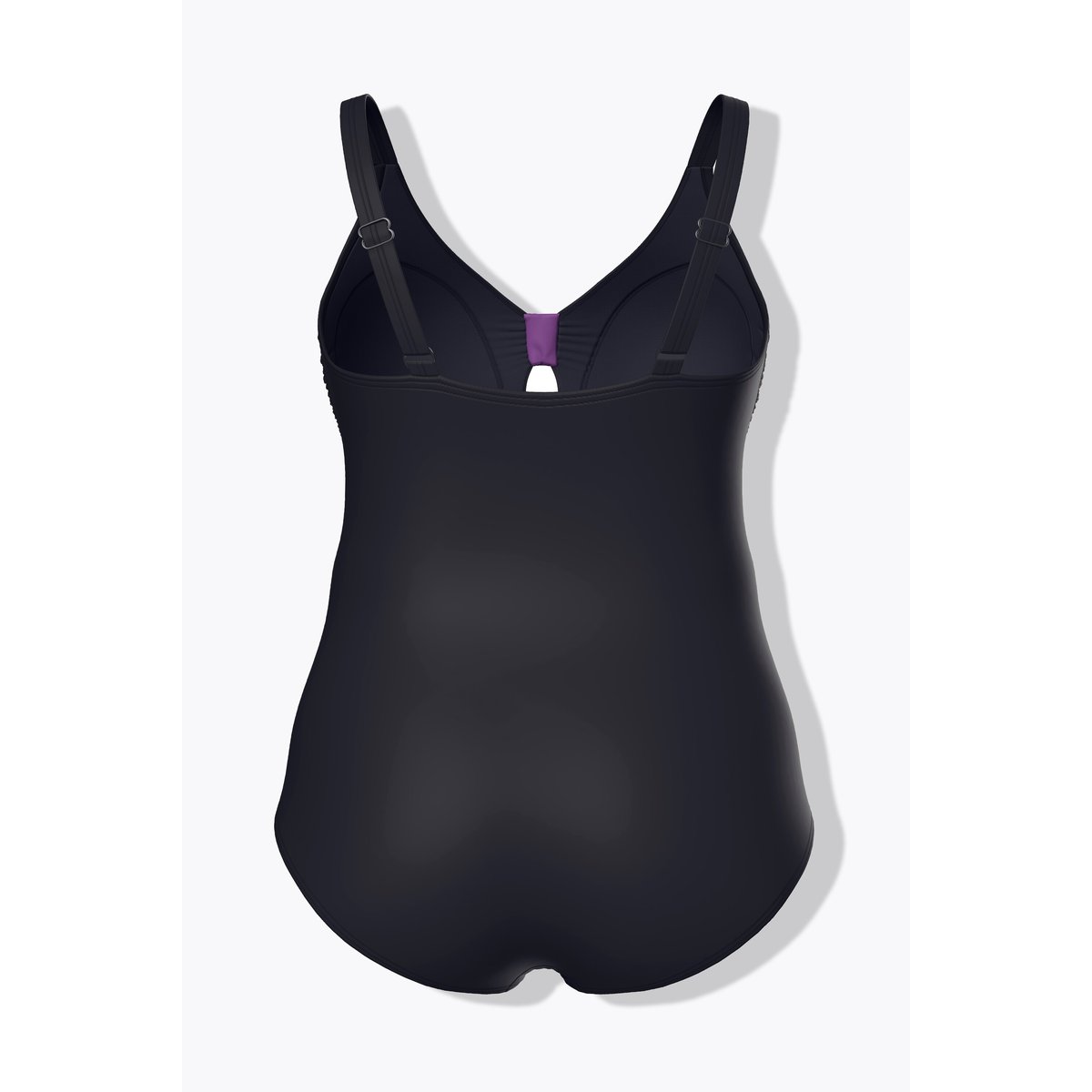 Maillot de bain bonnets souples noir, ULLA POPKEN