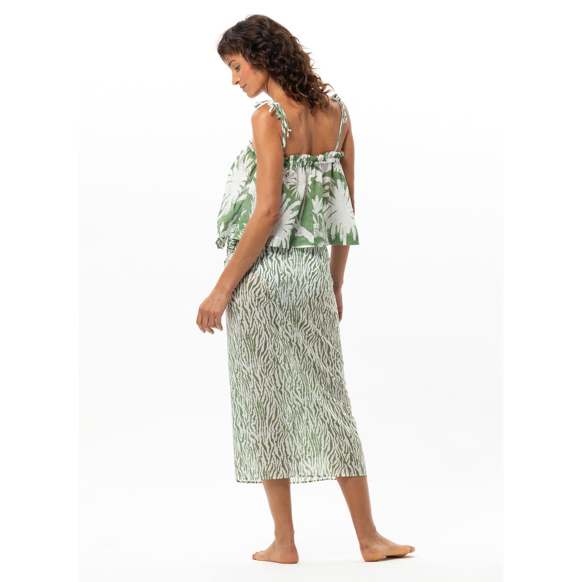 Top en voile de coton BRONZETTE 230 multicolore, LE CHAT