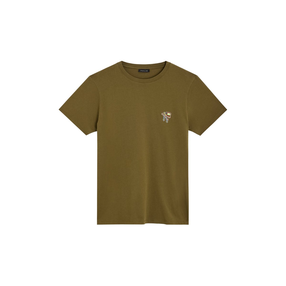 T-shirt PATCH MATOS vert kaki, PULLIN