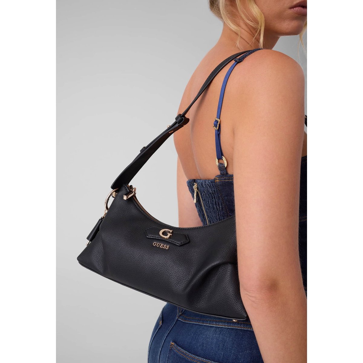 Sac À Épaule Suzy noir, GUESS