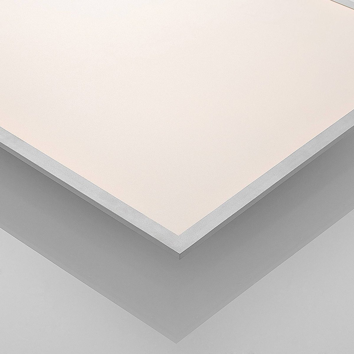 Panneau  moderneLED, Stenley blanc, argent, LINDBY