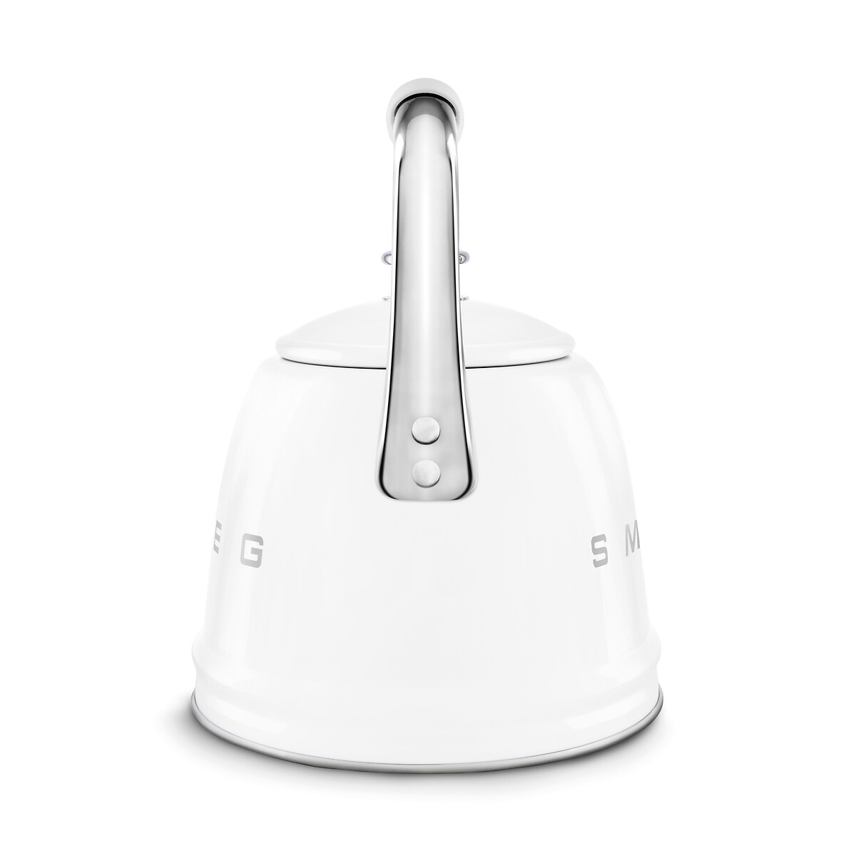 Chaleira com apito 2,3 Lts, Anni 50, SMEG branco, SMEG