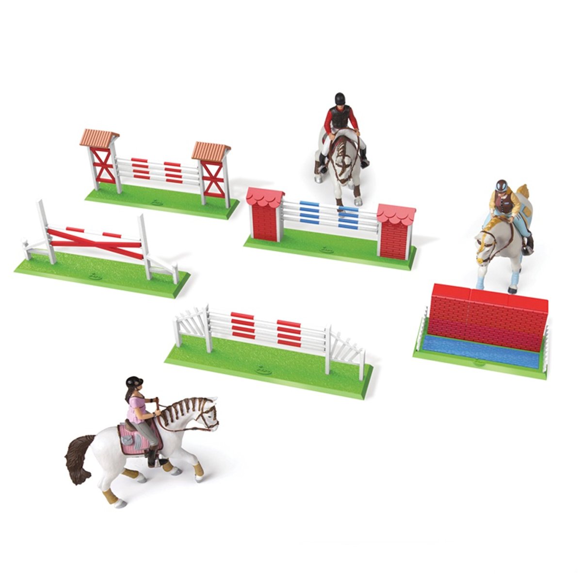 Set de concours pour figurines blanc, PAPO