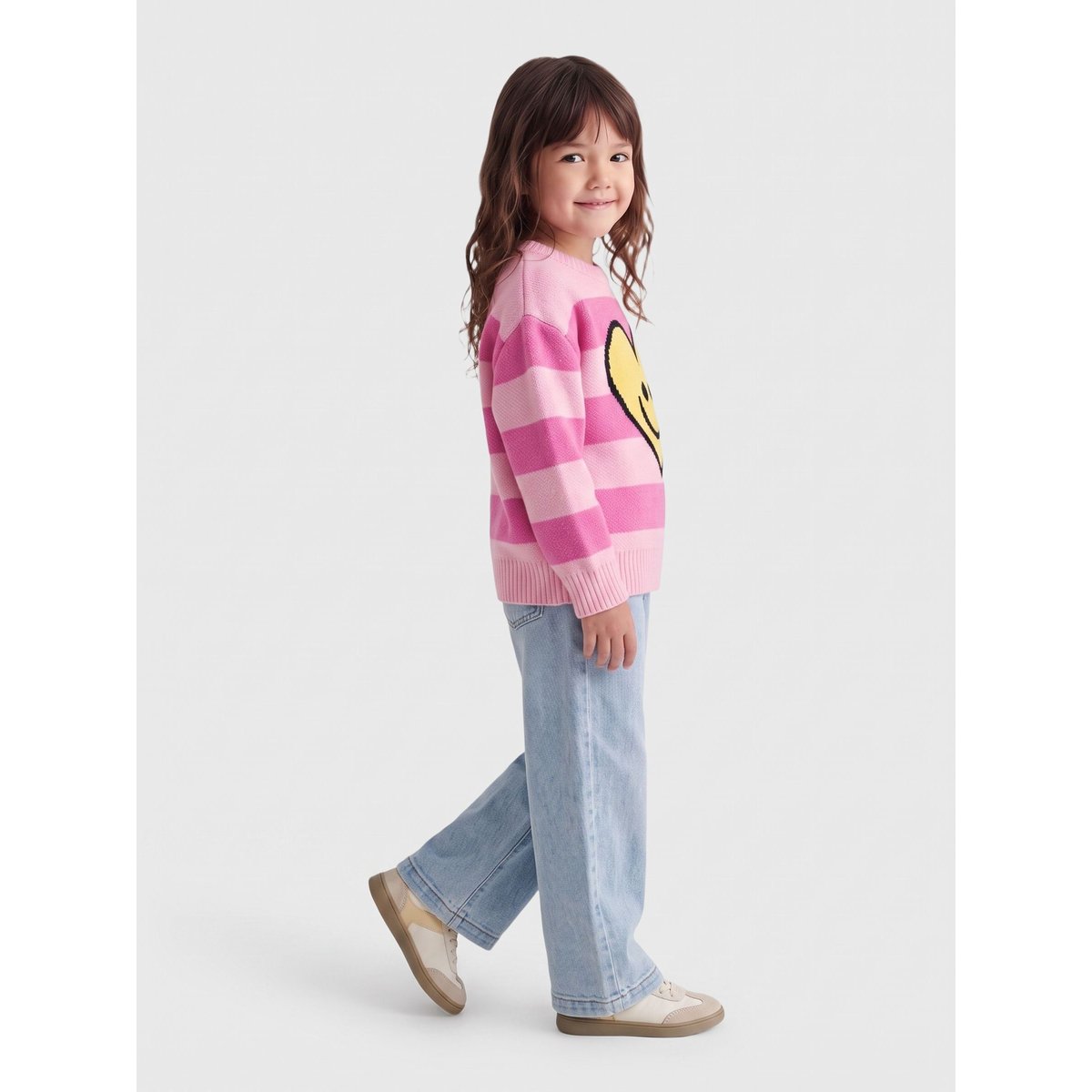 Pull En Maille rose - pink lady 1, KIDS ONLY
