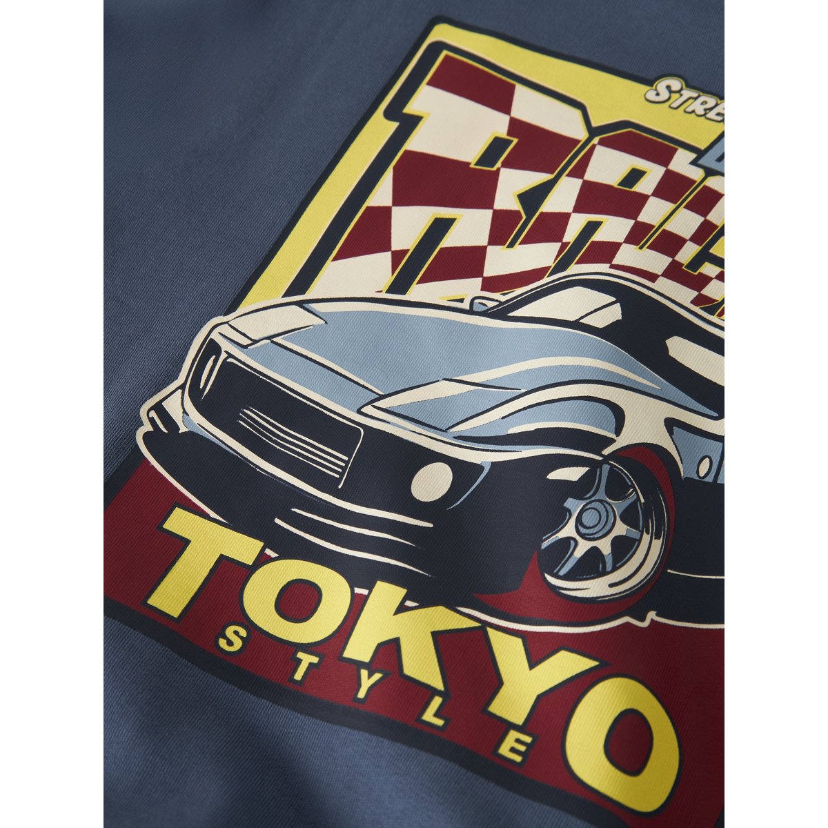 Sweat-Shirt vintage indigo, NAME IT