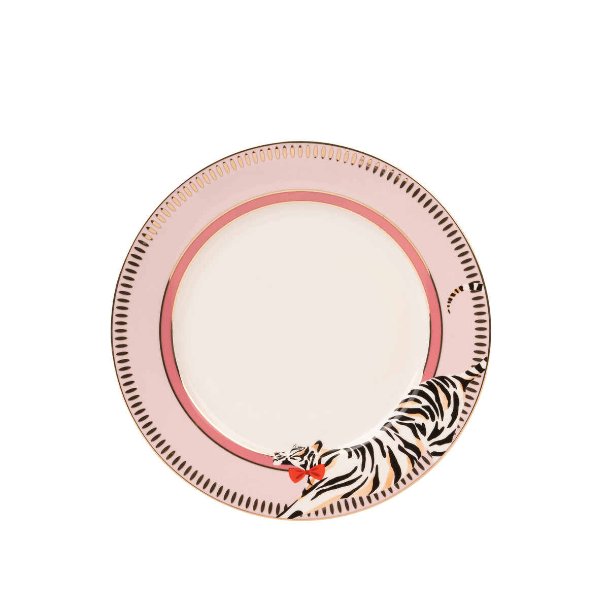 Set of 4 "Animal" Side Plates multi-coloured, YVONNE ELLEN