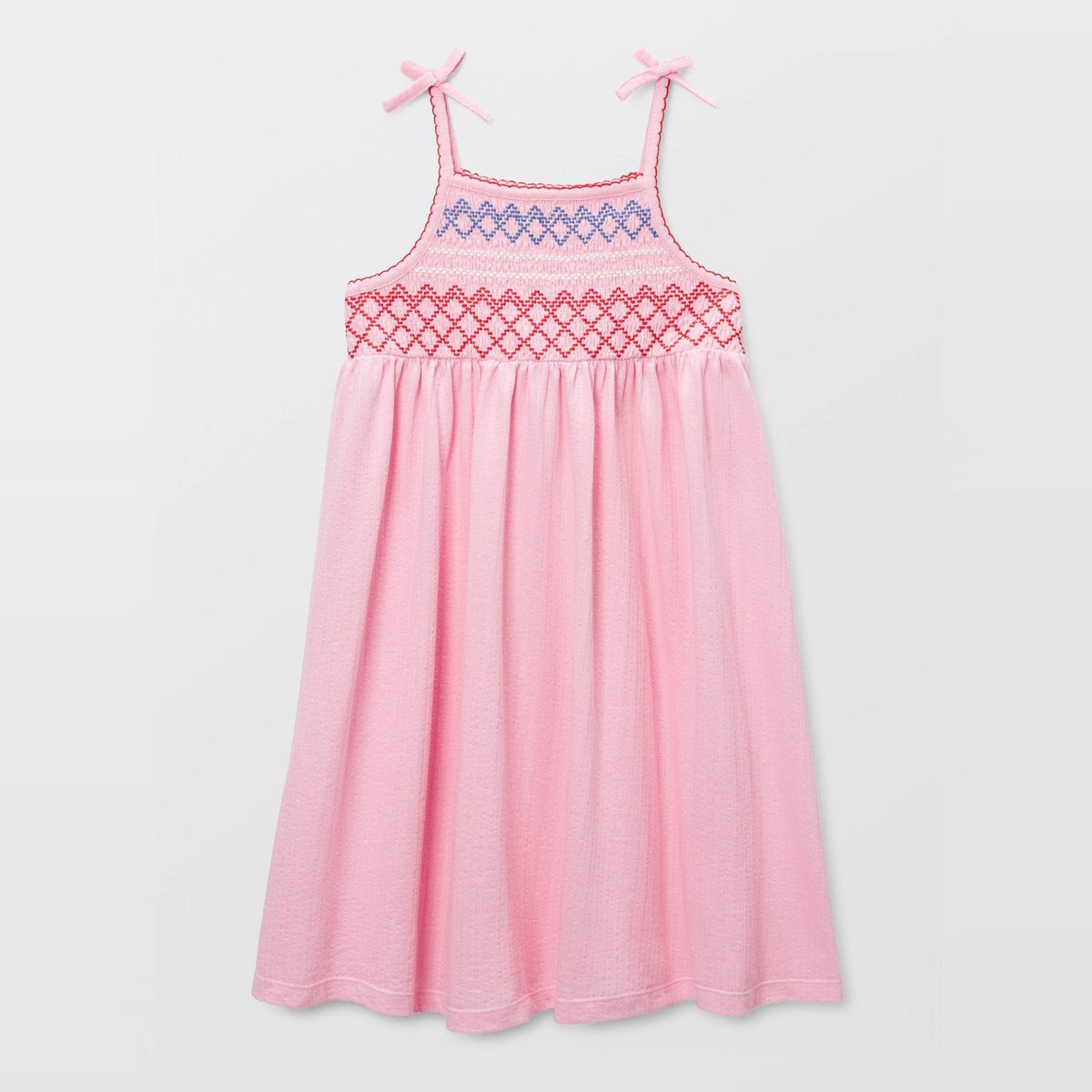 Robe à bretelle smockée lavatere, MONOPRIX