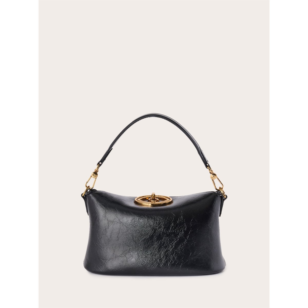 Mini sac ovale noir, MOTIVI