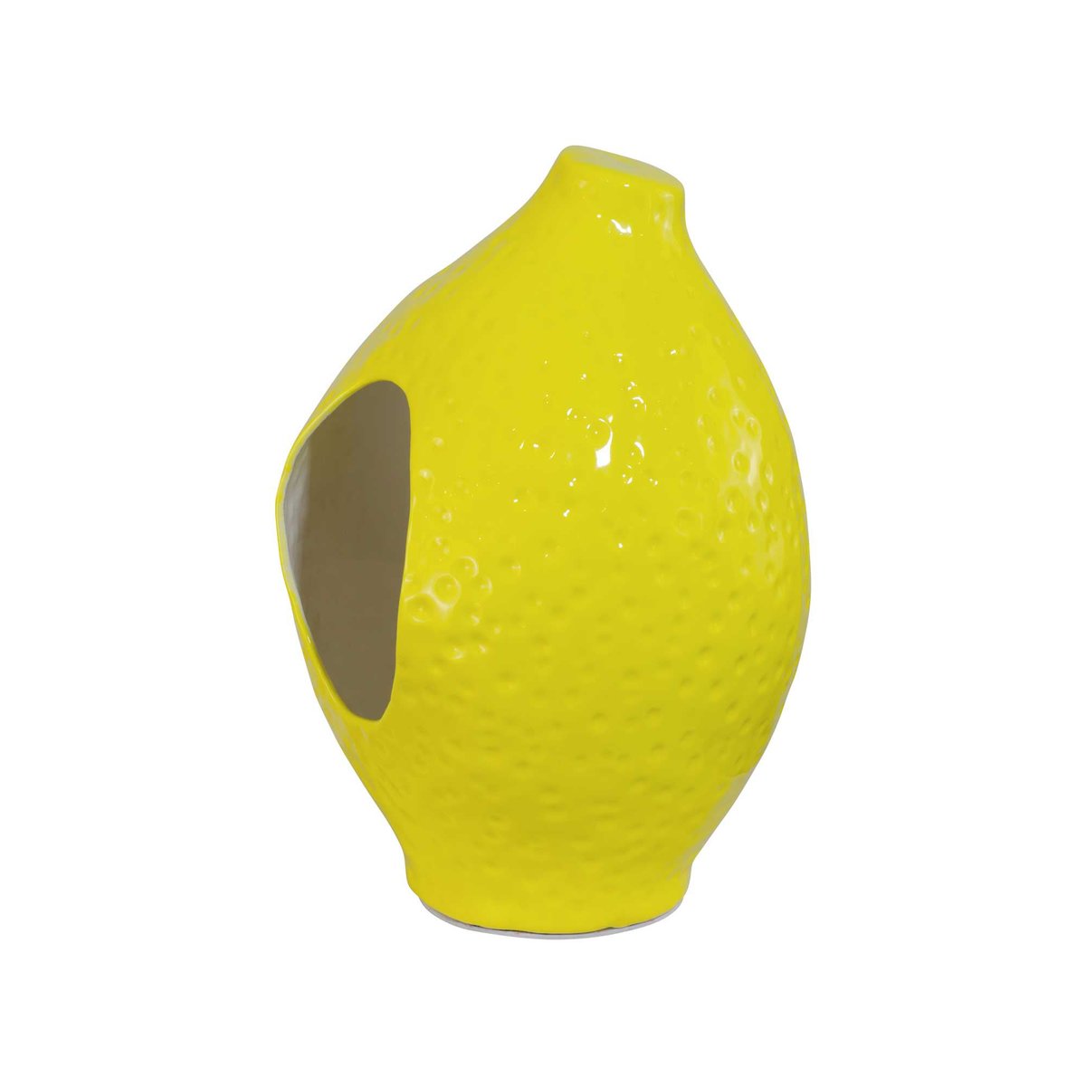Lampe à poser en céramique, LIMON jaune, C-CREATION
