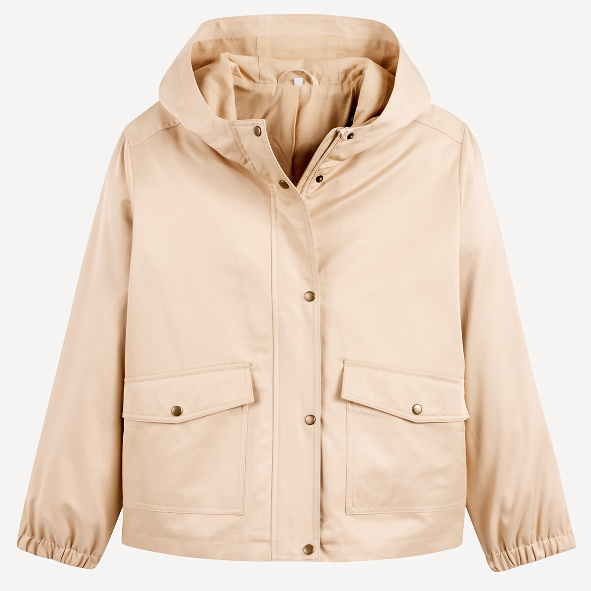 Hooded Windbreaker beige, LA REDOUTE COLLECTIONS