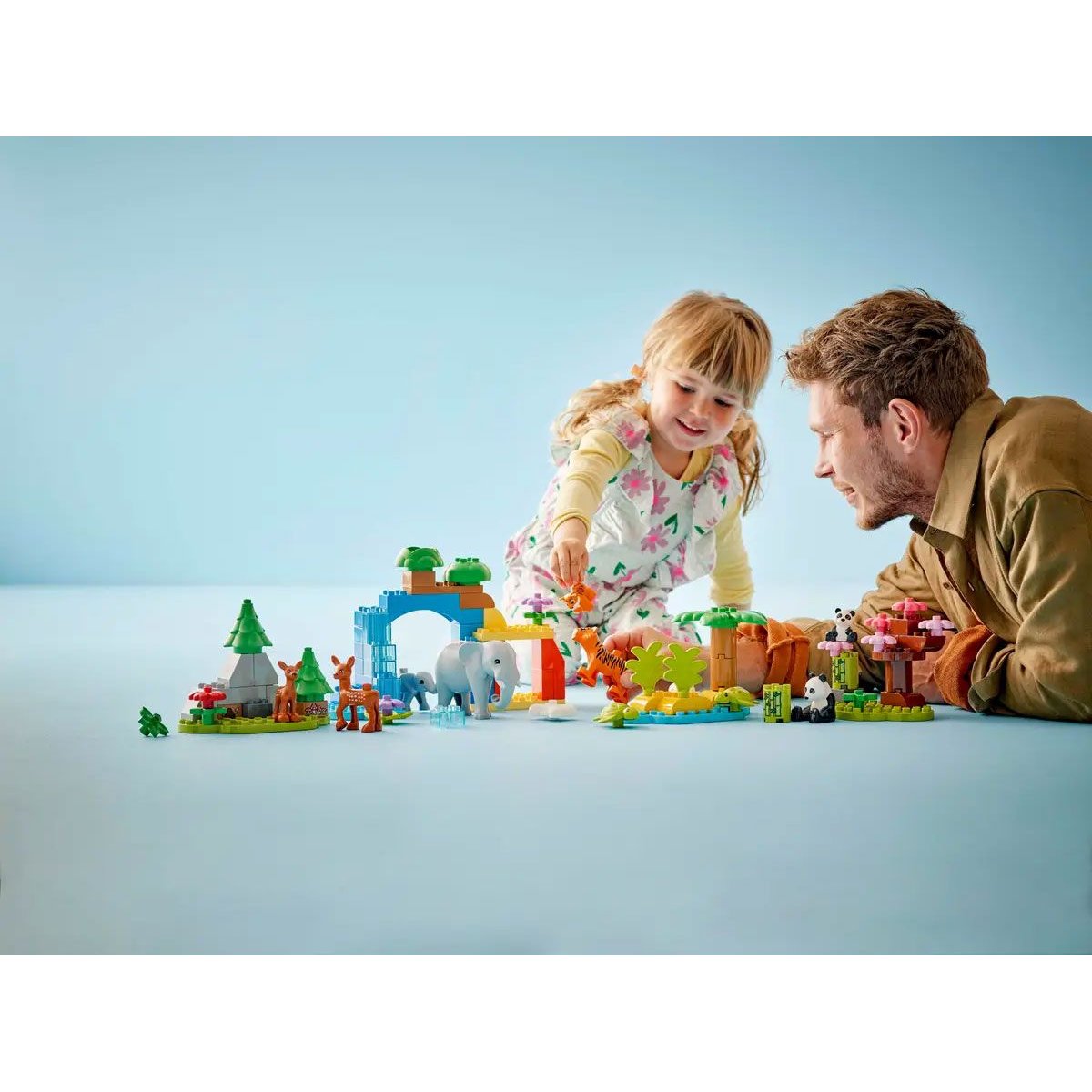 LEGO DUPLO - Set d'Aventure Familles d'Animaux Sauvages 3-en-1 - 10446 couleur unique, LEGO