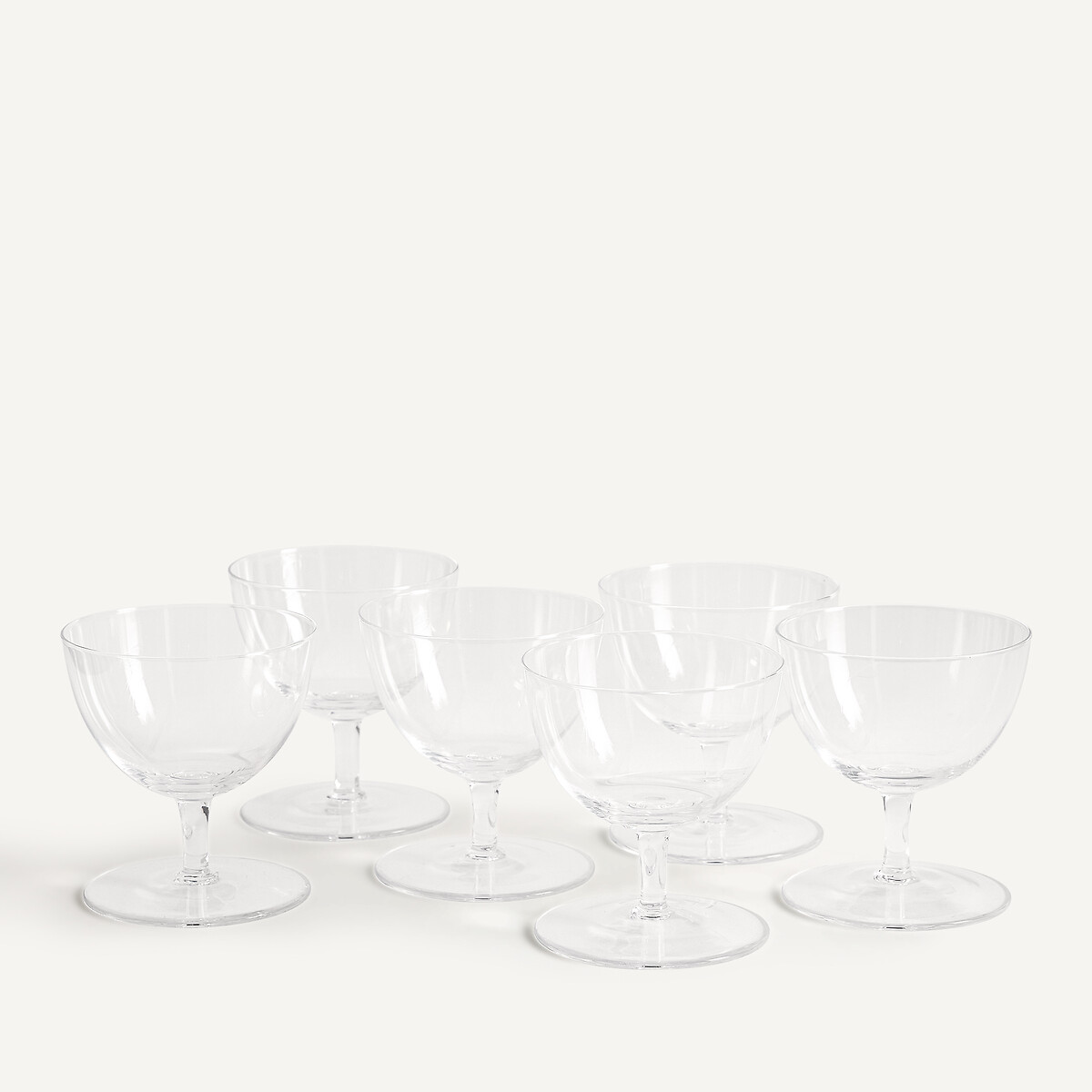 Set of 6 Joha Wine Glasses, Height 11cm transparent, AM.PM