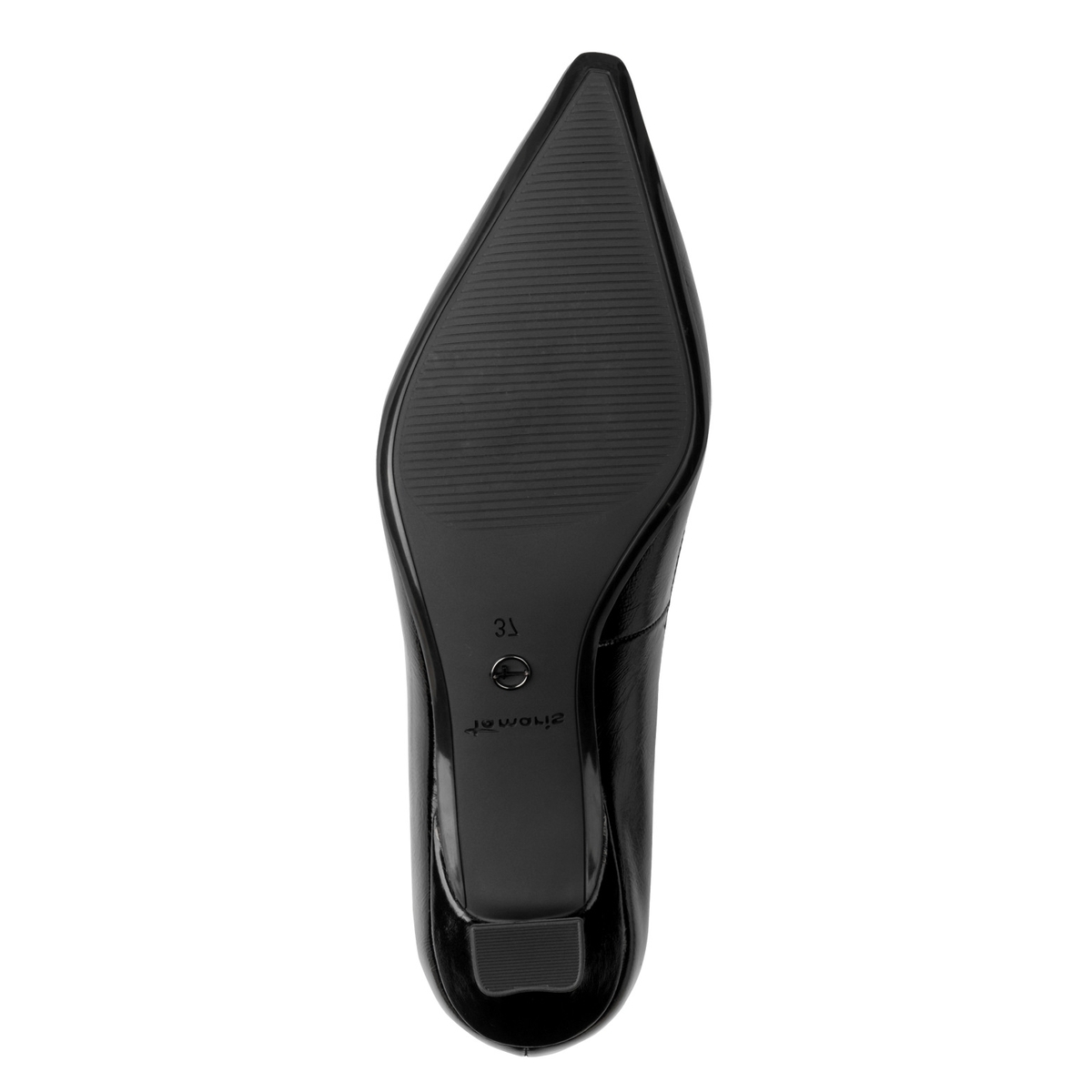 Escarpin pointu noir, TAMARIS
