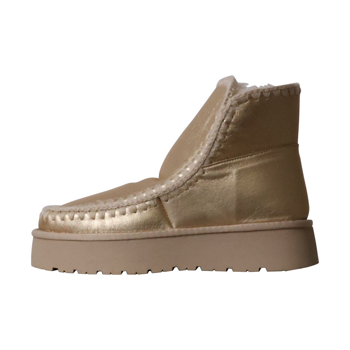 Bottines à Enfiler Chicmuse or, ENZA NUCCI
