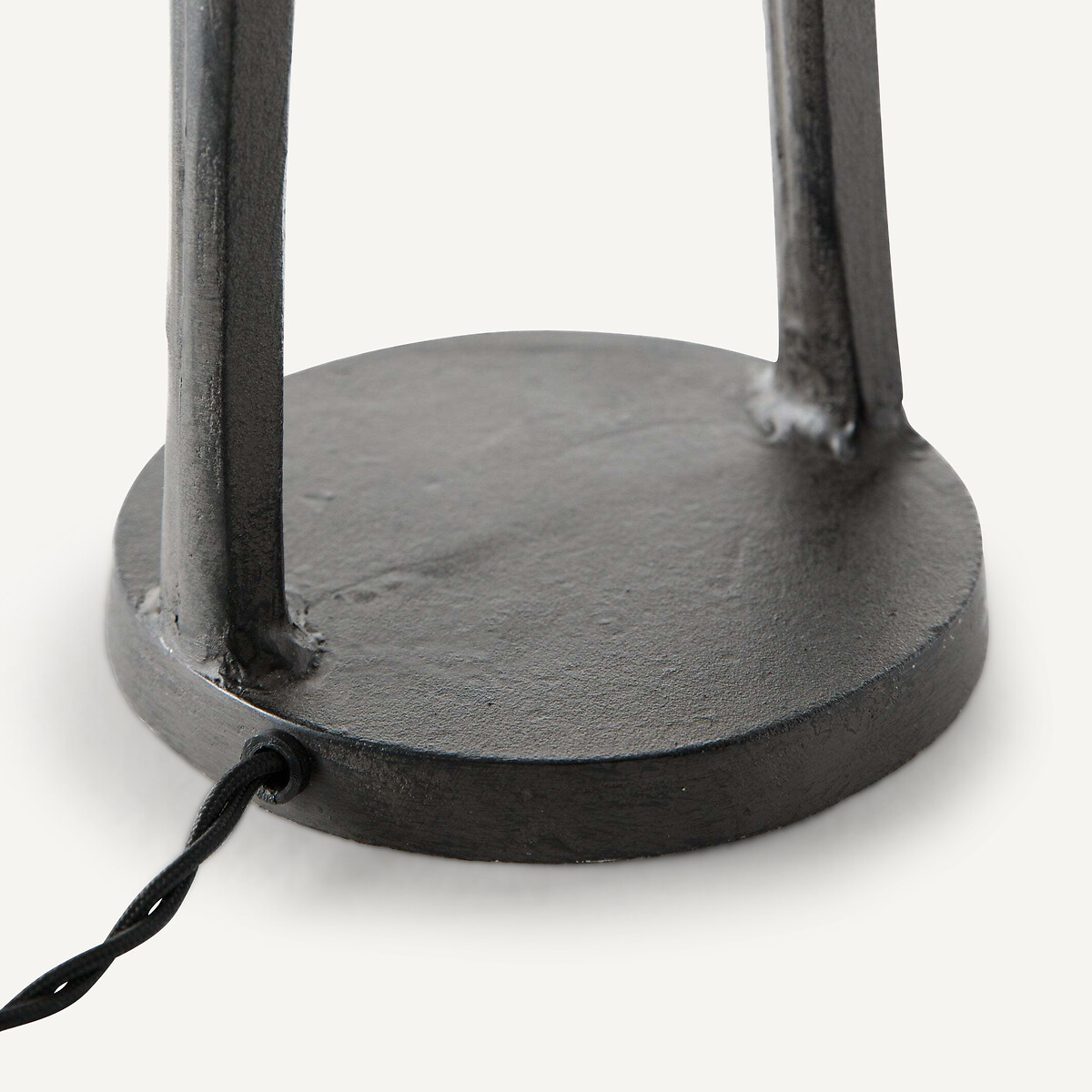 Lampada da tavolo in metallo e lino Jakomé bronzo invecchiato, AM.PM