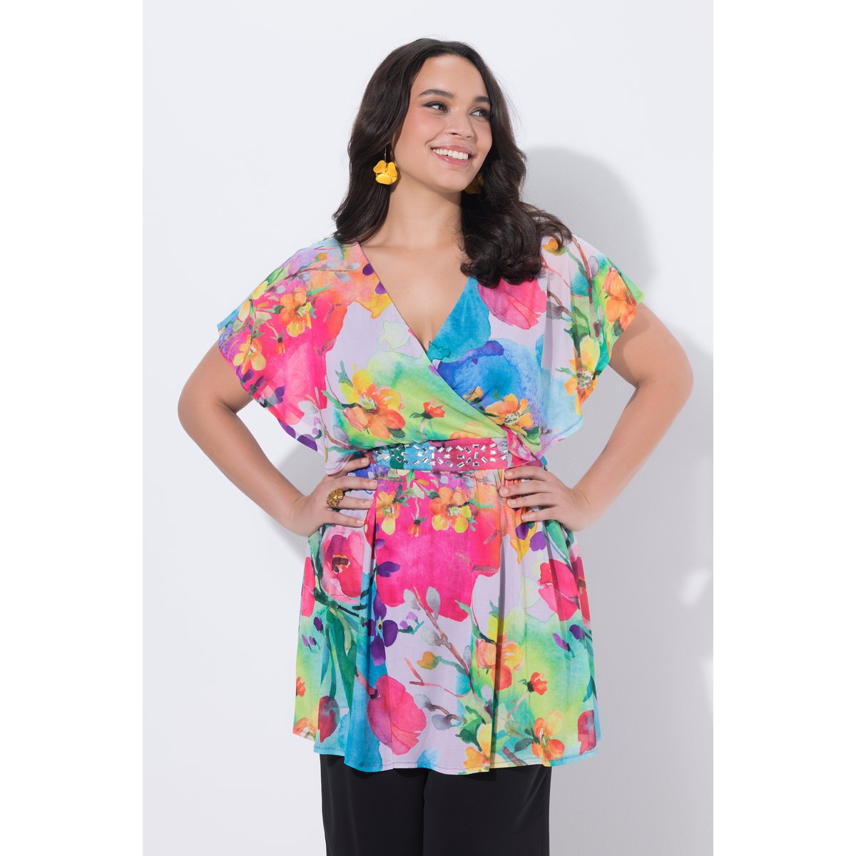 Tunique longue violet, ULLA POPKEN