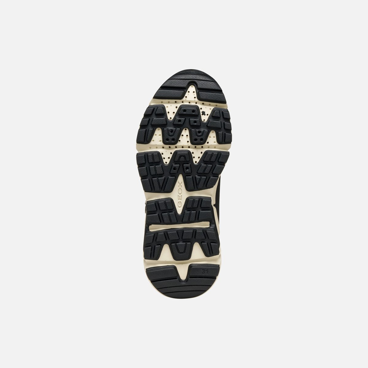 Bottes Et Bottines  J FLEXYPER PLUS  B ABX noir/vert militaire, GEOX