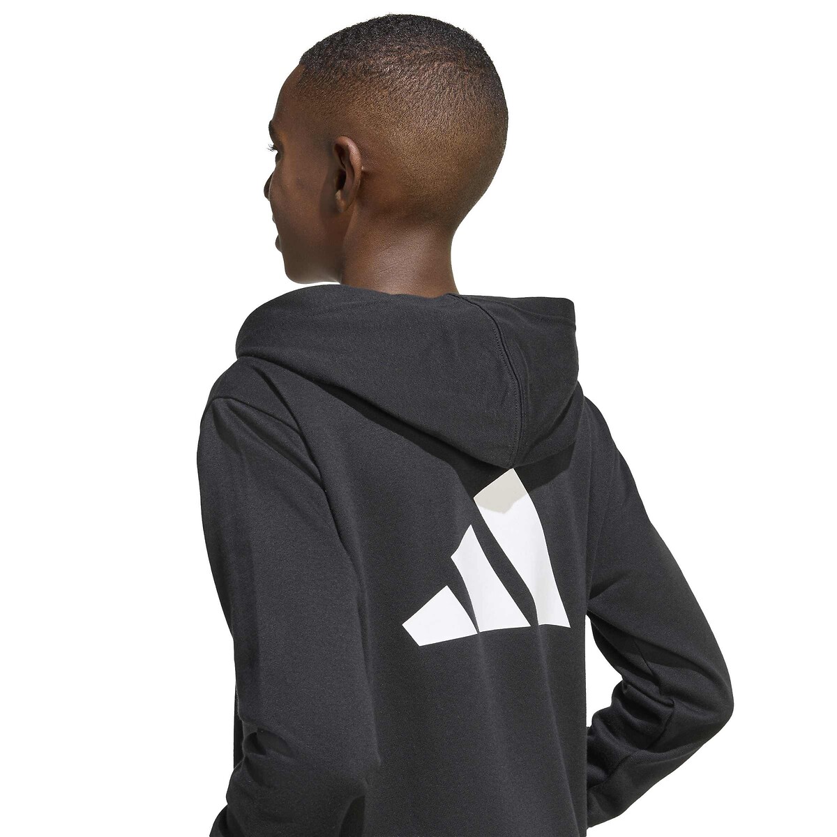 Sweat à capuche 7/8-15/16 ans noir, ADIDAS SPORTSWEAR
