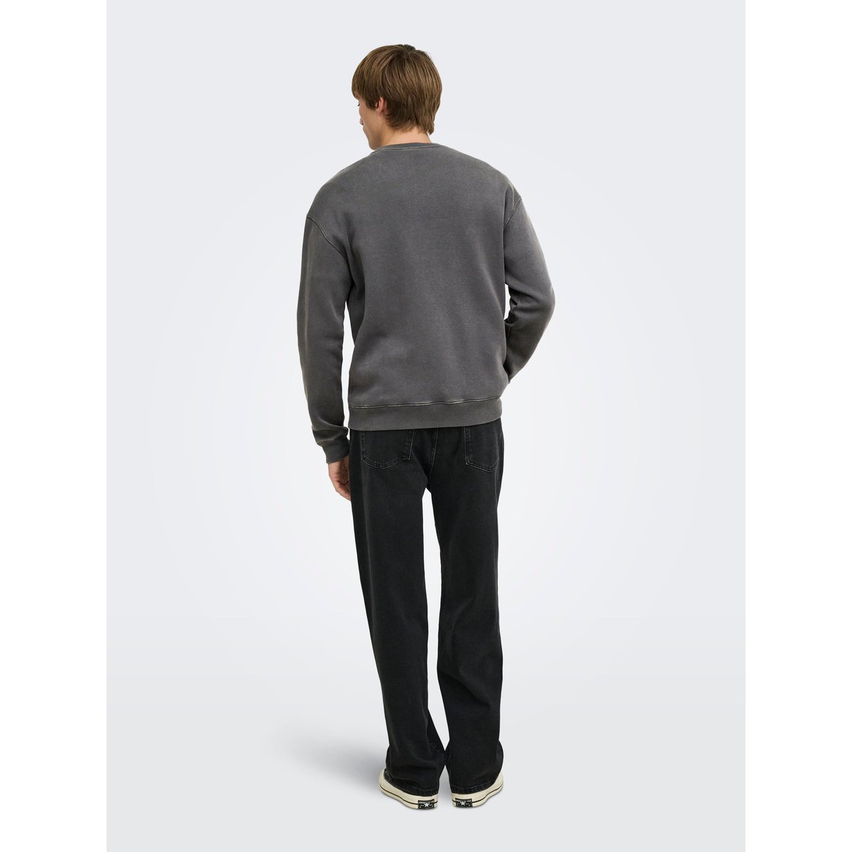 Sweat-Shirt grise - grey pinstripe 1, ONLY & SONS