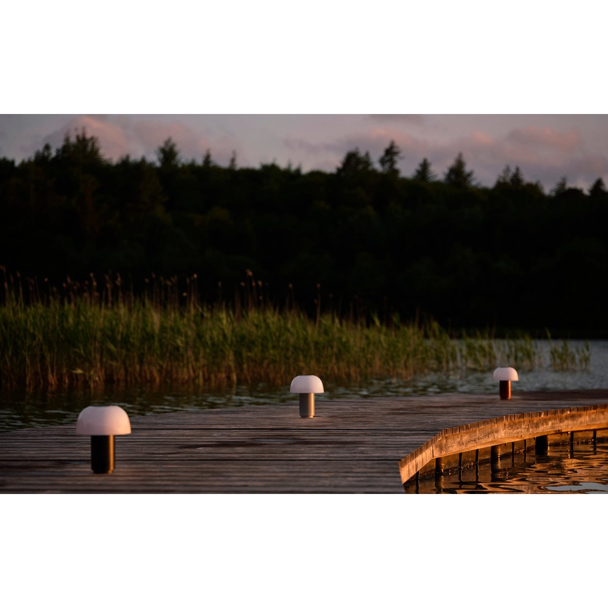 Lampe HARVEST MOON gris chaud, ZONE DENMARK