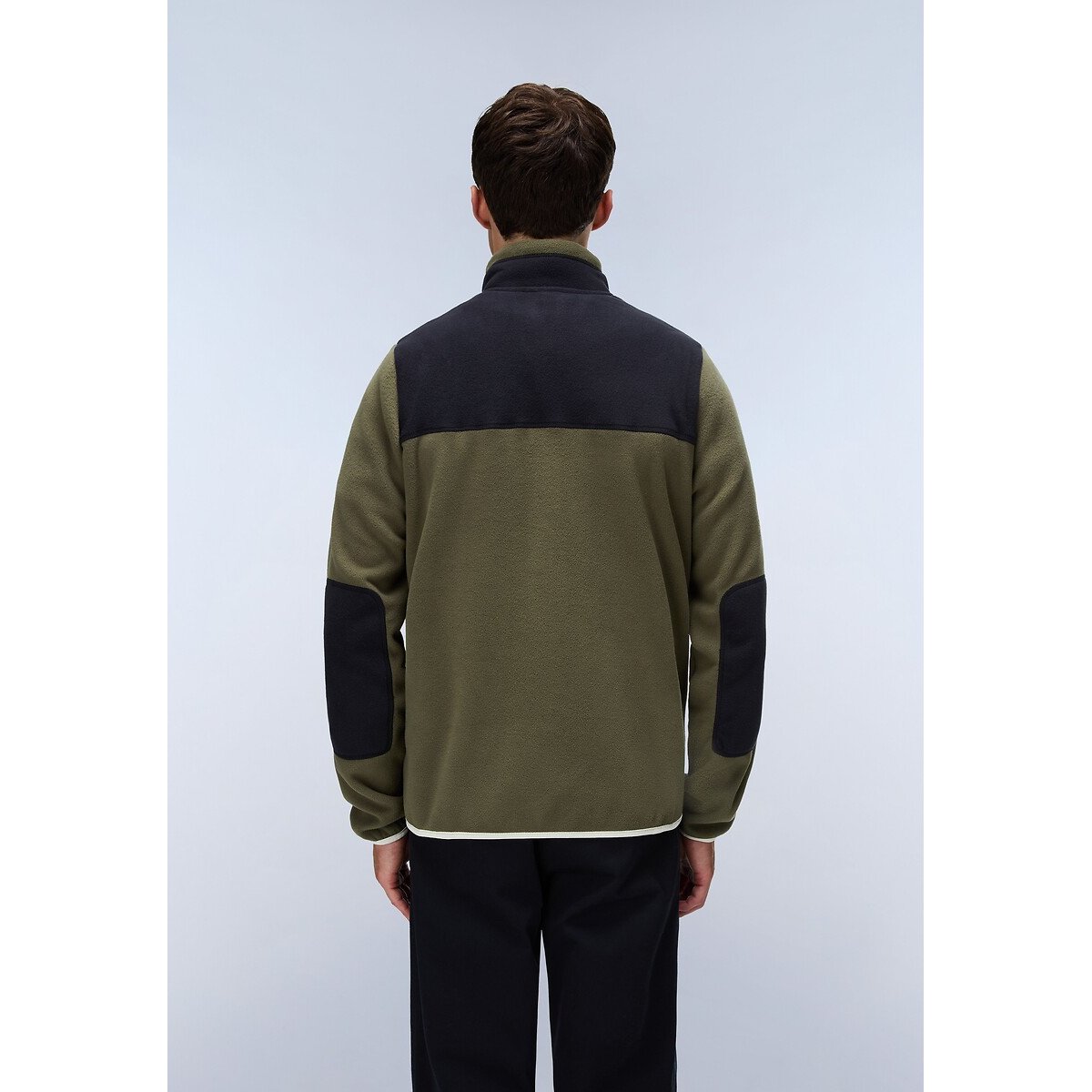 Dergana Fleece Jacket khaki/black, NAPAPIJRI