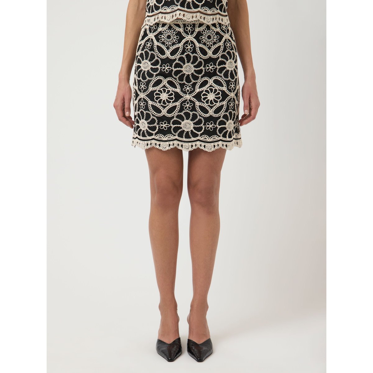 Mini-Jupe black, YAS