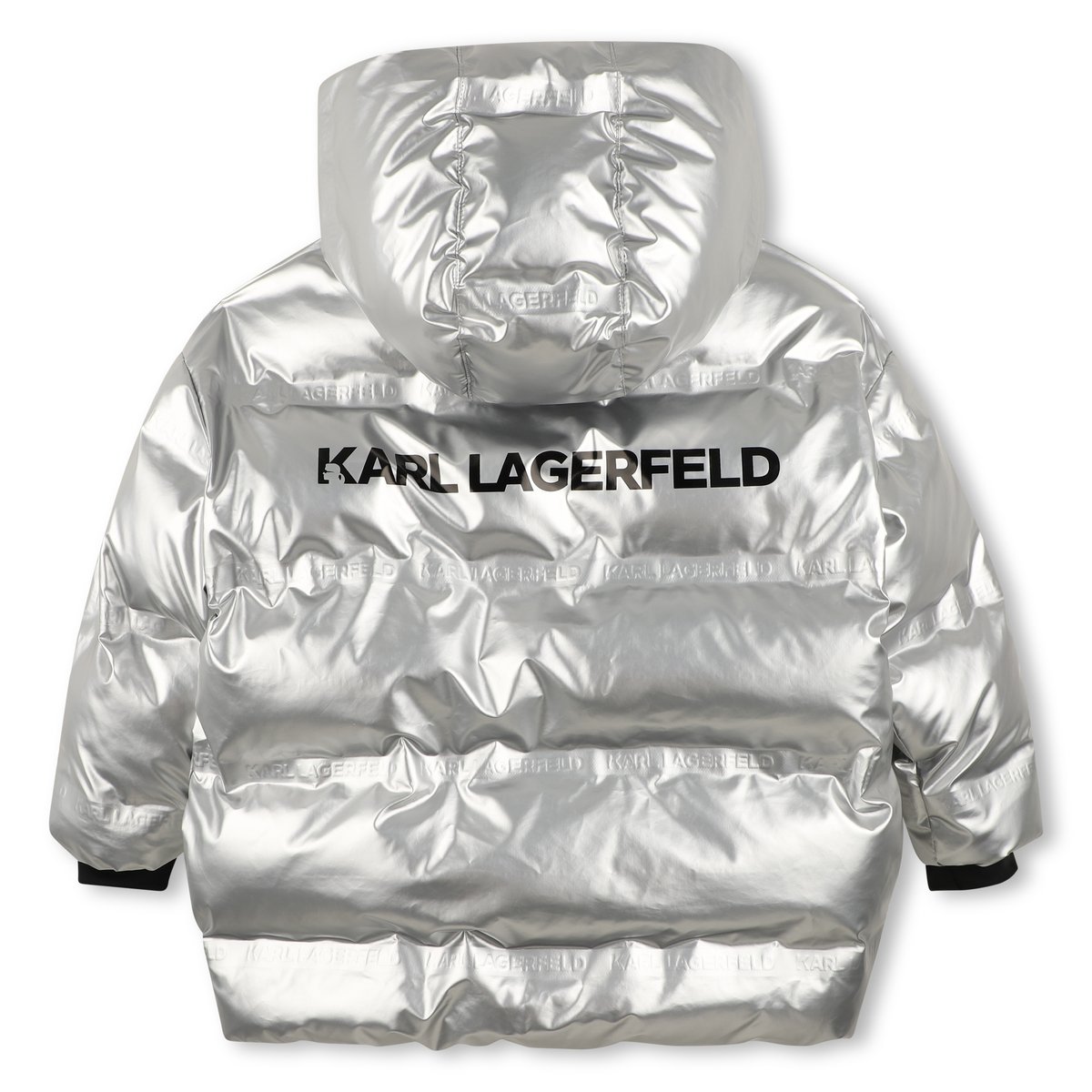 Doudoune à capuche silver, KARL LAGERFELD KIDS