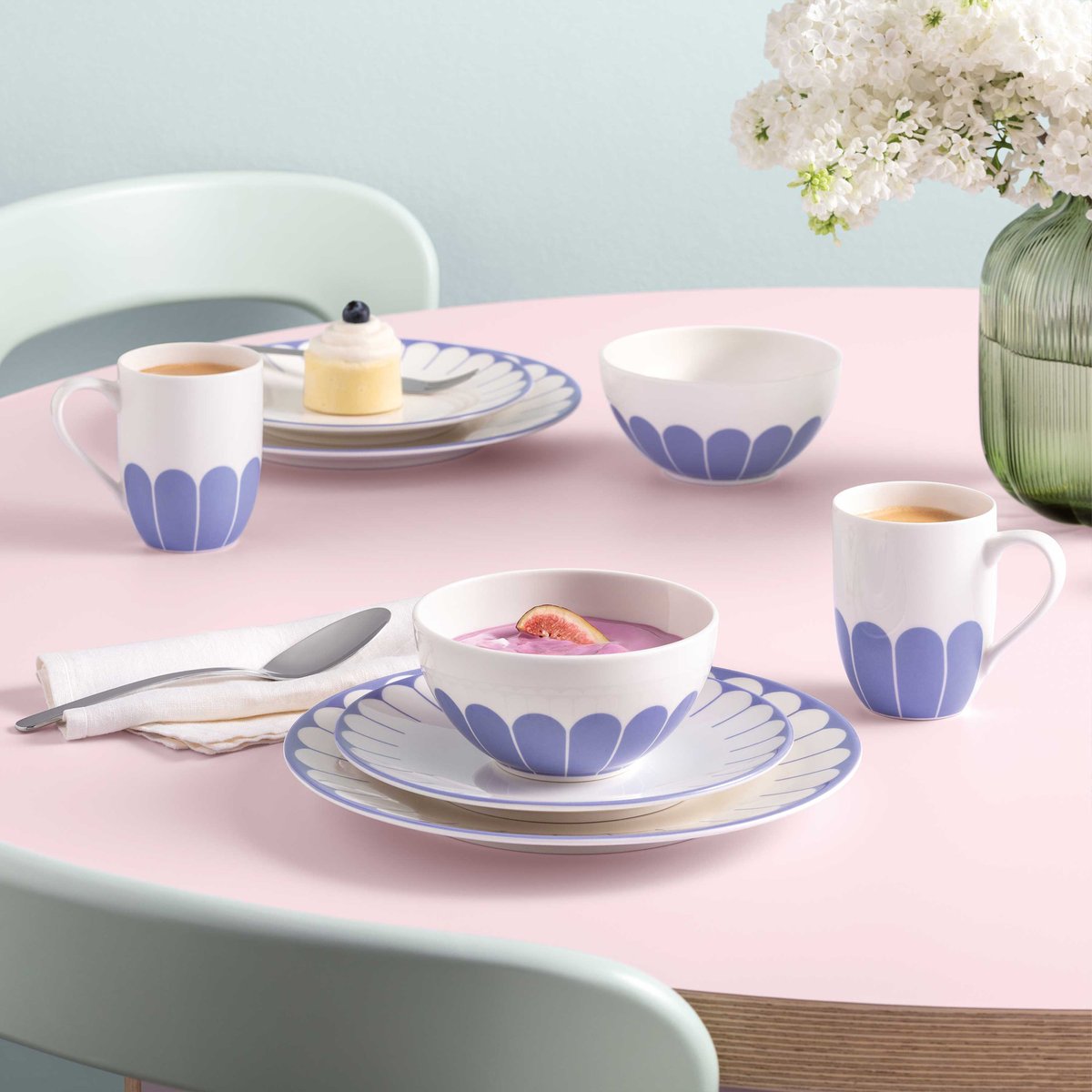 Bol À Céréales FLEUR bleu, VILLEROY & BOCH