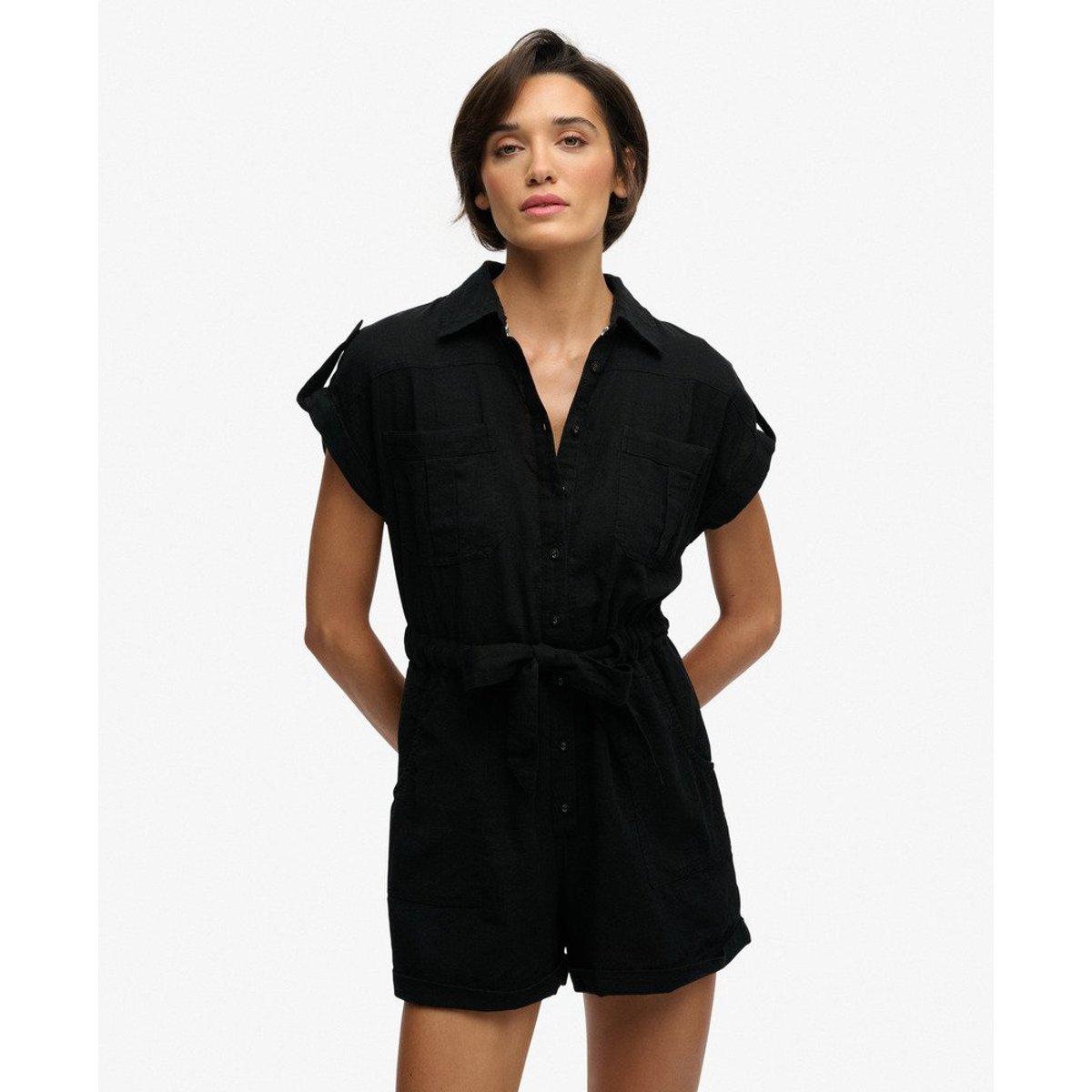 Combishort Utilitaire à Ceinture noir, SUPERDRY