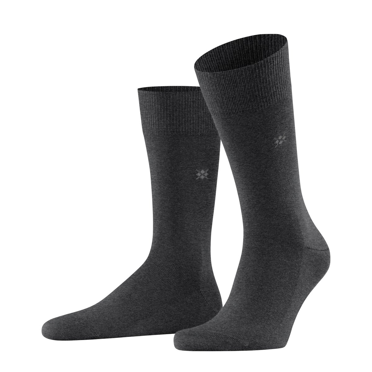 Chaussettes Leeds Opaque gris chiné, BURLINGTON