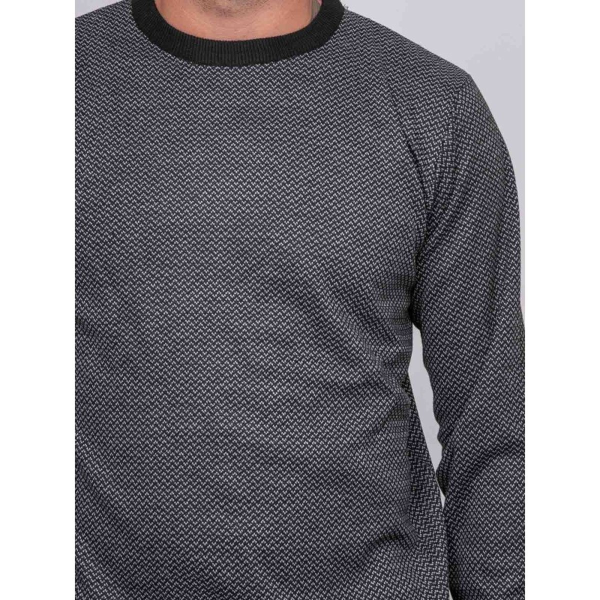Pull Col Rond Lopeter noir, RITCHIE